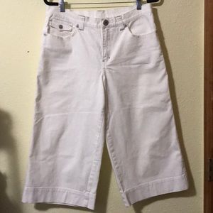 Jag Jeans Women’s White Size 14 Capris